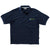 Branded Promotional FOREHAND SHORT SLEEVE MENS POLO in Navy Polo Shirt From Concept Incentives.