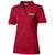 Branded Promotional FOREHAND SHORT SLEEVE LADIES POLO in Dark Red Polo Shirt From Concept Incentives.