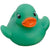 Branded Promotional GREEN COLOUR CHANGING DUCK Duck Plastic From Concept Incentives.