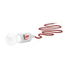 Branded Promotional RETROPULLLIGHT LAMP in White & Red Lamp From Concept Incentives.