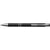 Branded Promotional ALUMINIUM METAL PUSH BUTTON BALL PEN in Black Pen From Concept Incentives.