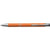 Branded Promotional ALUMINIUM METAL PUSH BUTTON BALL PEN in Orange Pen From Concept Incentives.