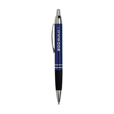 Branded Promotional EMPIRE BALL PEN in Dark Blue Pen From Concept Incentives.