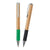 Branded Promotional BAMBOO WRITE BALL PEN Pen From Concept Incentives.
