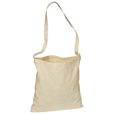 Branded Promotional LOJA COTTON BAG in White Bag From Concept Incentives.
