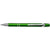 Branded Promotional PLASTIC RETRACTABLE BALL PEN in Light Green Pen From Concept Incentives.