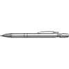 Branded Promotional PLASTIC RETRACTABLE BALL PEN in Silver Pen From Concept Incentives.