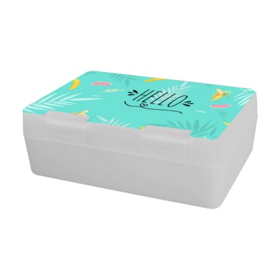 Branded Promotional DINNER BOX LUNCH BOX in Transparent Lunch Box From Concept Incentives.