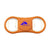 Branded Promotional SPINNER BOTTLE OPENER in Orange Bottle Opener From Concept Incentives.