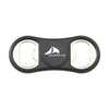 Branded Promotional SPINNER BOTTLE OPENER in Black Bottle Opener From Concept Incentives.