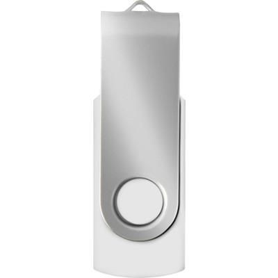 Branded Promotional USB DRIVE 16GB in White Memory Stick USB From Concept Incentives.