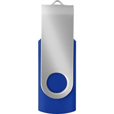 Branded Promotional USB DRIVE 16GB in Blue Memory Stick USB From Concept Incentives.