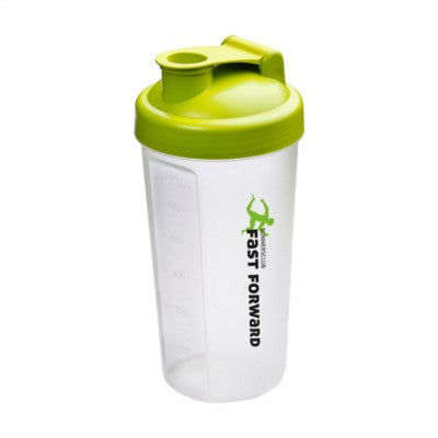 Branded Promotional SHAKER PROTEIN DRINK CUP in Blue Sports Drink Bottle From Concept Incentives.