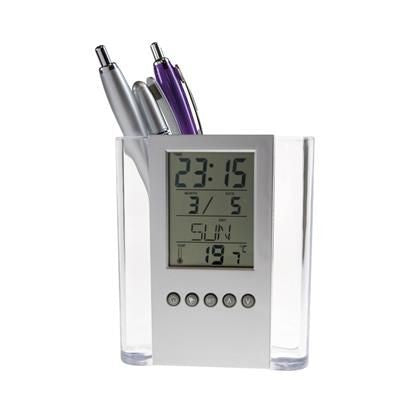 Branded Promotional PEN HOLDER with Calendar Pen Pot From Concept Incentives.