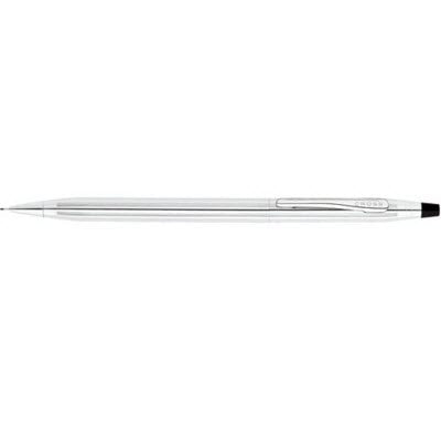 Branded Promotional CROSS CENTURY CLASSIC PENCIL in Lustrous Silver Chrome Pencil From Concept Incentives.