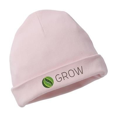 Branded Promotional NICKY BABY HAT in Pink Hat From Concept Incentives.