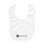 Branded Promotional ROBIN BABY BIB in White Baby Bib From Concept Incentives.