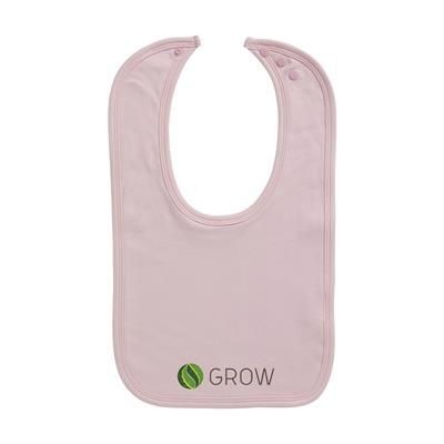 Branded Promotional ROBIN BABY BIB in Pink Baby Bib From Concept Incentives.