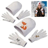 Branded Promotional UTRECHT BEANIE & GLOVES Hat From Concept Incentives.