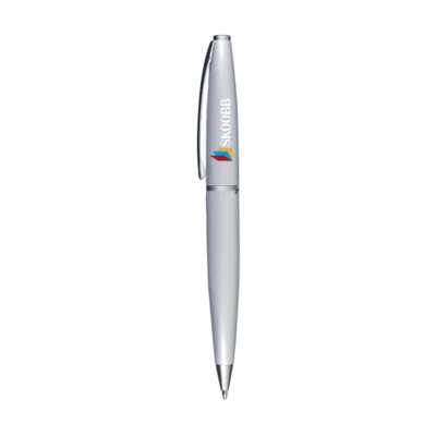 Branded Promotional SILVERPOINT PEN in Silver Pen From Concept Incentives.