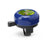 Branded Promotional METAL BICYCLE BELL with Plastic Holder in Blue Bell From Concept Incentives.