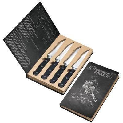 Branded Promotional LONDON STEAK KNIFE SET Knife From Concept Incentives.