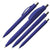 Branded Promotional KINGSTOWN PLASTIC BALL PEN in Blue Pen From Concept Incentives.