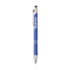 Branded Promotional EBONY TOUCH PEN in Blue Pen From Concept Incentives.