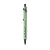 Branded Promotional MONZA PEN in Green Pen From Concept Incentives.