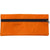 Branded Promotional PENCIL CASE with Zip in Orange Pencil Case From Concept Incentives.