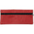 Branded Promotional PENCIL CASE with Zip in Red Pencil Case From Concept Incentives.