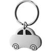 Branded Promotional CAR SHAPE METAL KEYRING in Black Gift Box Keyring From Concept Incentives.