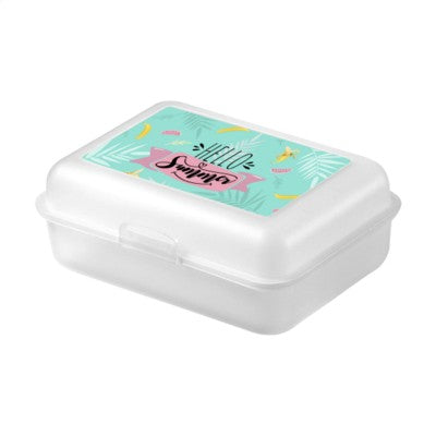 Branded Promotional LUNCH BOX MINI in Transparent Lunch Box From Concept Incentives.
