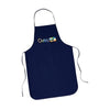 Branded Promotional COTTON APRON with Pocket in Blue Apron From Concept Incentives.