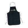 Branded Promotional COTTON APRON with Pocket in Black Apron From Concept Incentives.