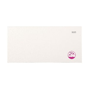 Branded Promotional EURO POPULAR DIARY in White from Concept Incentives