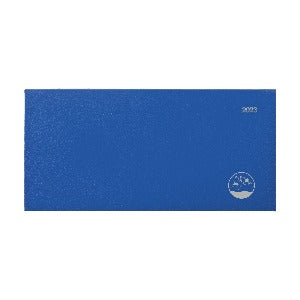 Branded Promotional EURO POPULAR DIARY in Blue from Concept Incentives