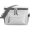 Branded Promotional POLYESTER 600D COOLER in White Cool Bag From Concept Incentives.