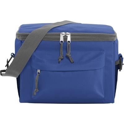 Branded Promotional POLYESTER 600D COOLER in Cobalt Blue Cool Bag From Concept Incentives.