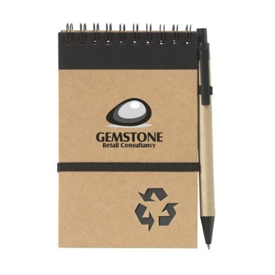 Branded Promotional RECYCLE NOTE-M NOTE BOOK Note Pad From Concept Incentives.