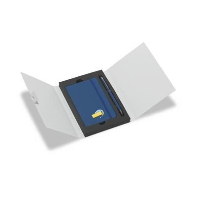 Branded Promotional APPEARANCE GIFT SET in Blue Pen From Concept Incentives.