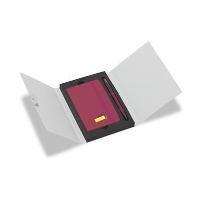 Branded Promotional APPEARANCE GIFT SET in Pink Pen From Concept Incentives.