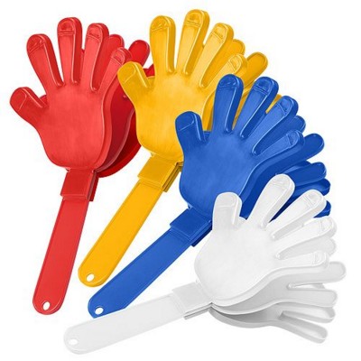 Branded Promotional PLASTIC CLAPPER HAND Noise Maker From Concept Incentives.