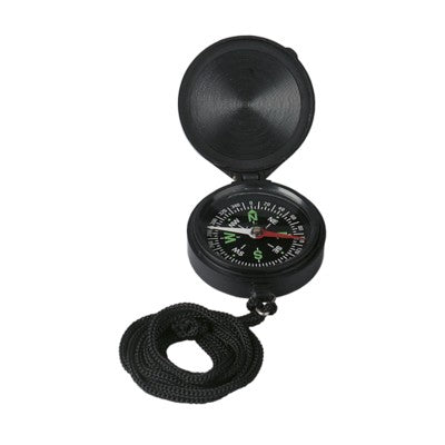 Branded Promotional EN-ROUTE COMPASS in Black Compass From Concept Incentives.