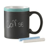 Branded Promotional MYCUP MUG in Blue Mug From Concept Incentives.