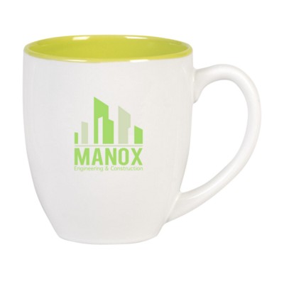 Branded Promotional BIGDRINK MUG in Green Mug From Concept Incentives.
