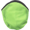 Branded Promotional FOLDING FRISBEE & POUCH in Green Frisbee From Concept Incentives.