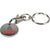 Branded Promotional TROLLEY SHOPPER COIN KEYRING in Silver Keyring From Concept Incentives.