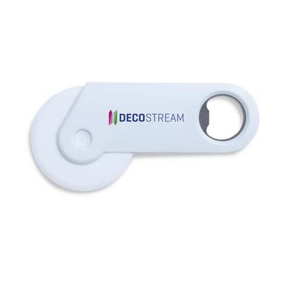 Branded Promotional DIMANO PIZZA CUTTER in White Pizza Cutter From Concept Incentives.