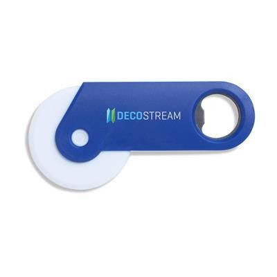 Branded Promotional DIMANO PIZZA CUTTER in Blue Pizza Cutter From Concept Incentives.